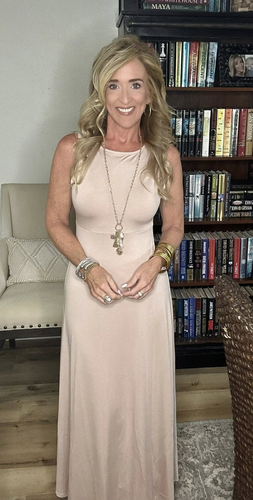 Sleeveless Flowy Maxi Dress