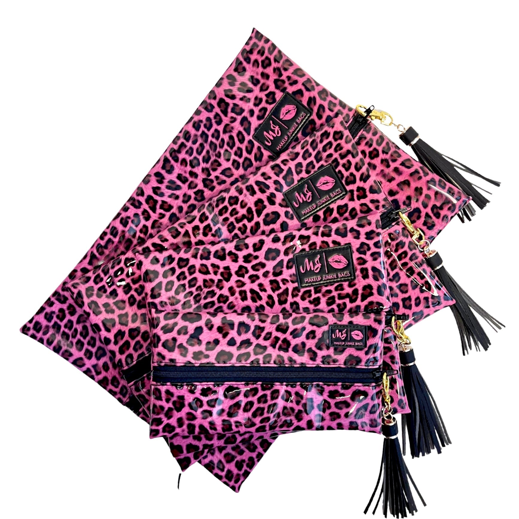 Pink Patent Leopard