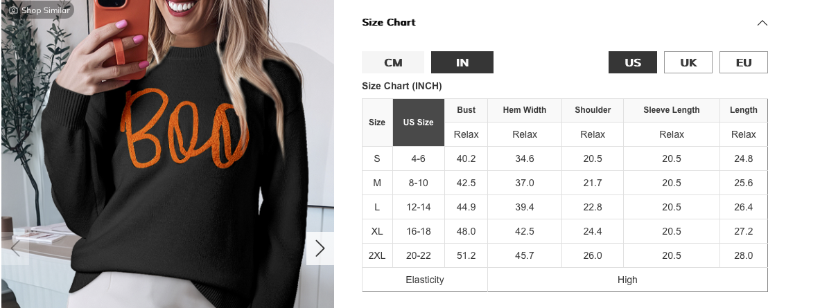 Boo Knitted Ribbed Sweater