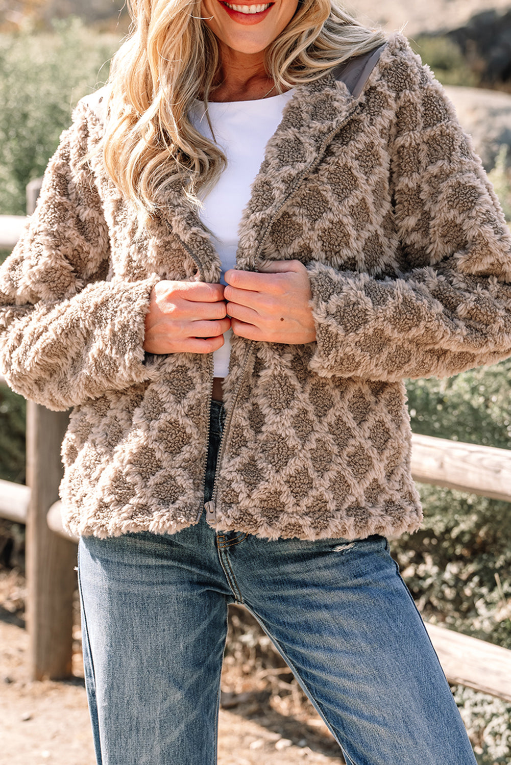 Mia Up Side Hooded Jacket