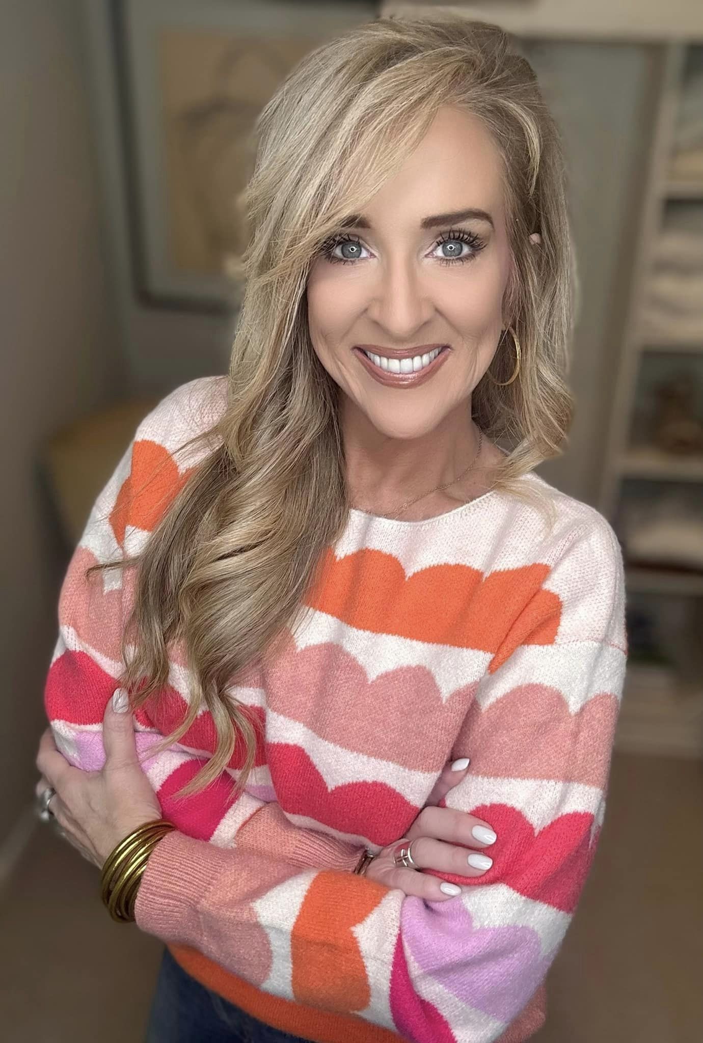 Boat Neck Long Sleeve Sweater