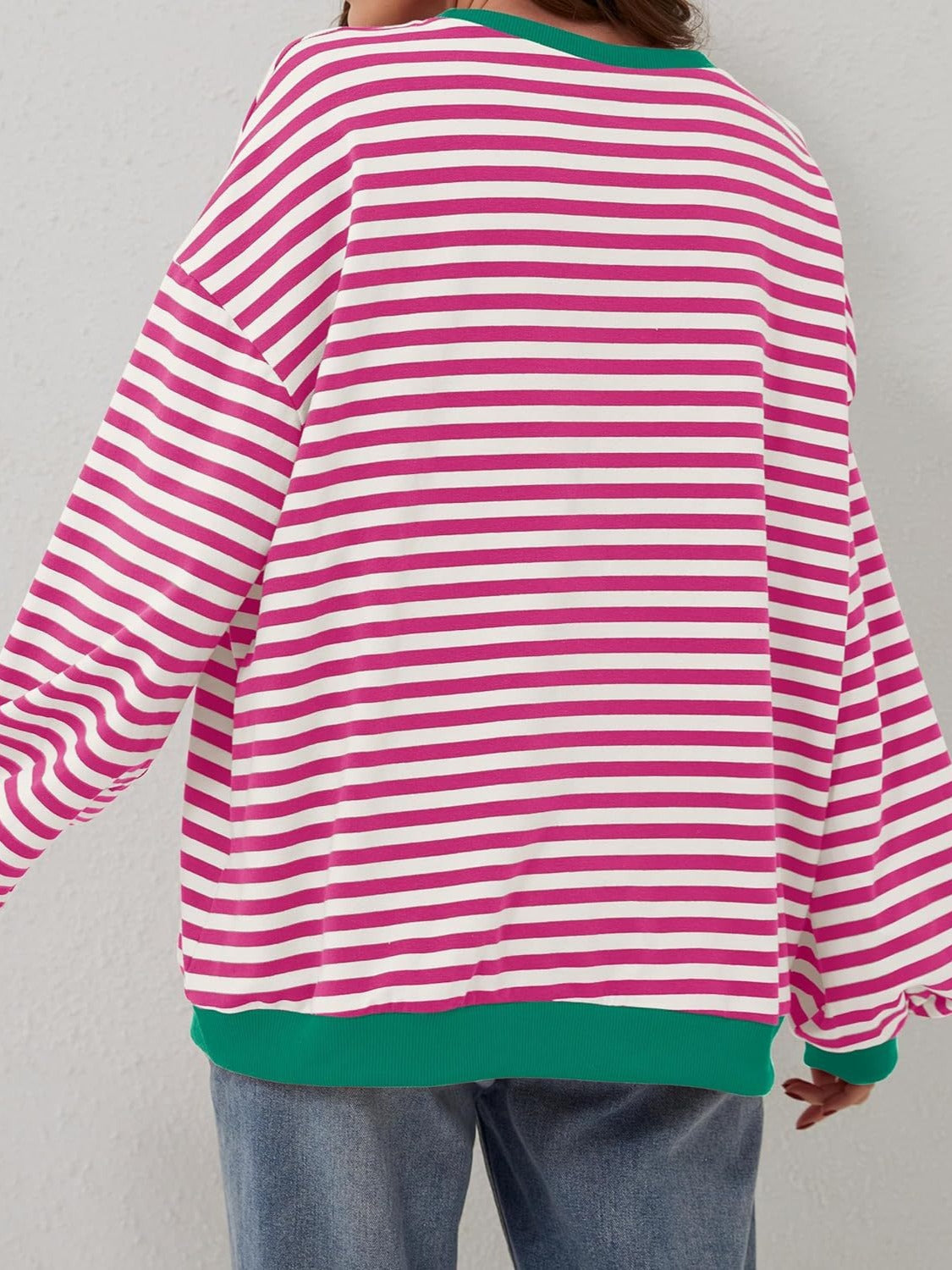 Relaxed Striped Pullover