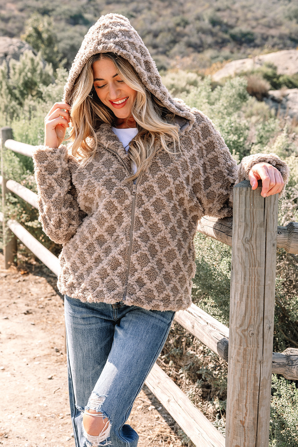 Mia Up Side Hooded Jacket