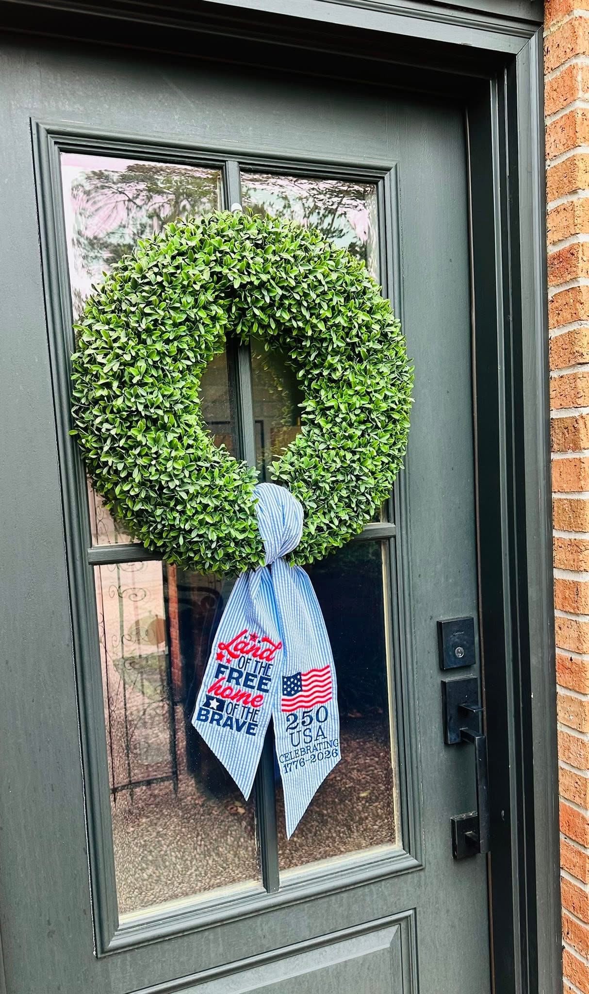 AMERICA 250 Wreath Sash