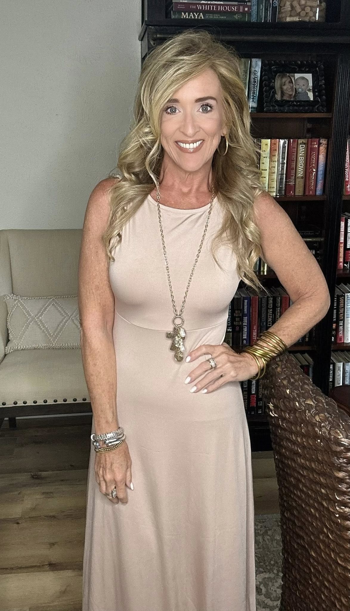 Sleeveless Flowy Maxi Dress