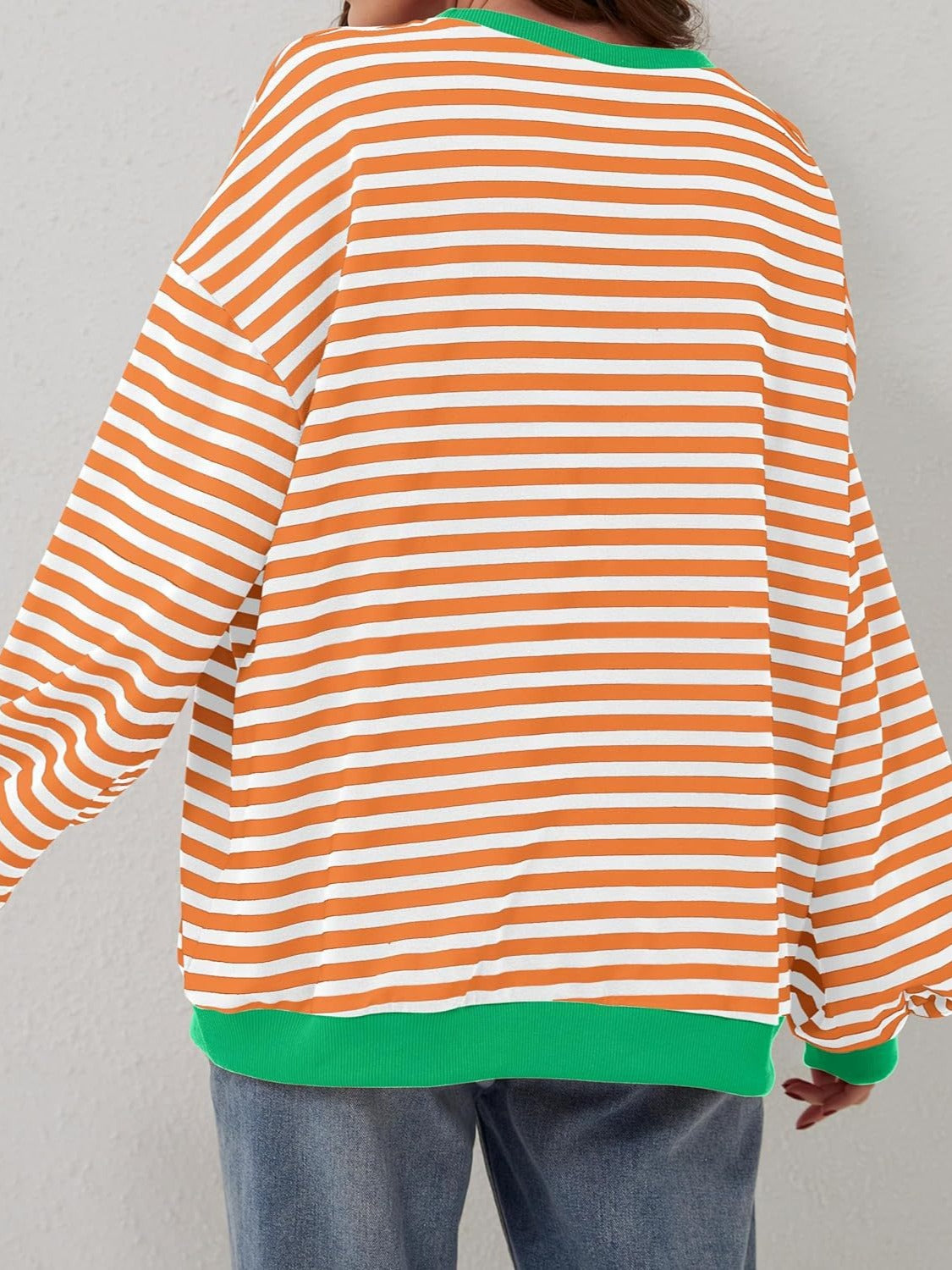 Relaxed Striped Pullover