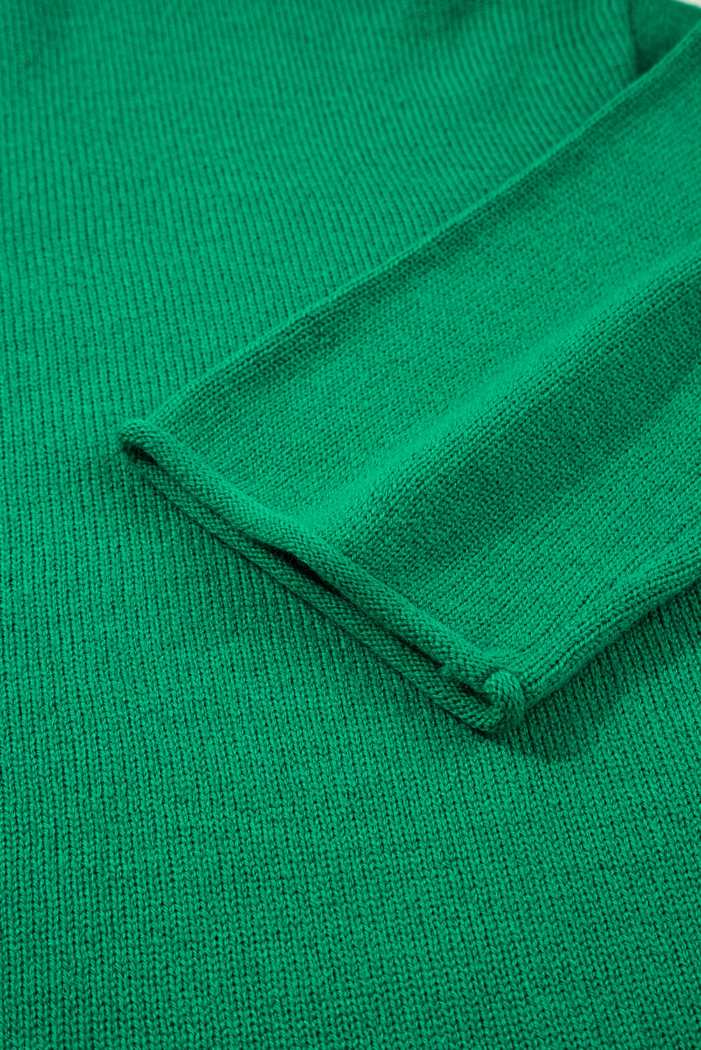 Evatyn Knit Drop Shoulder Sweater