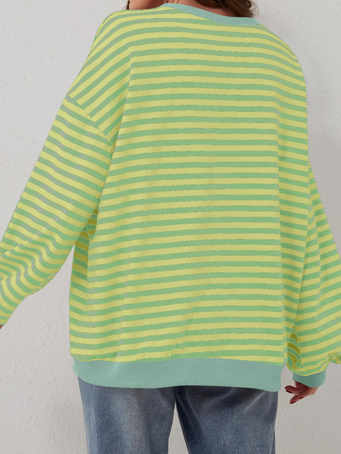 Relaxed Striped Pullover